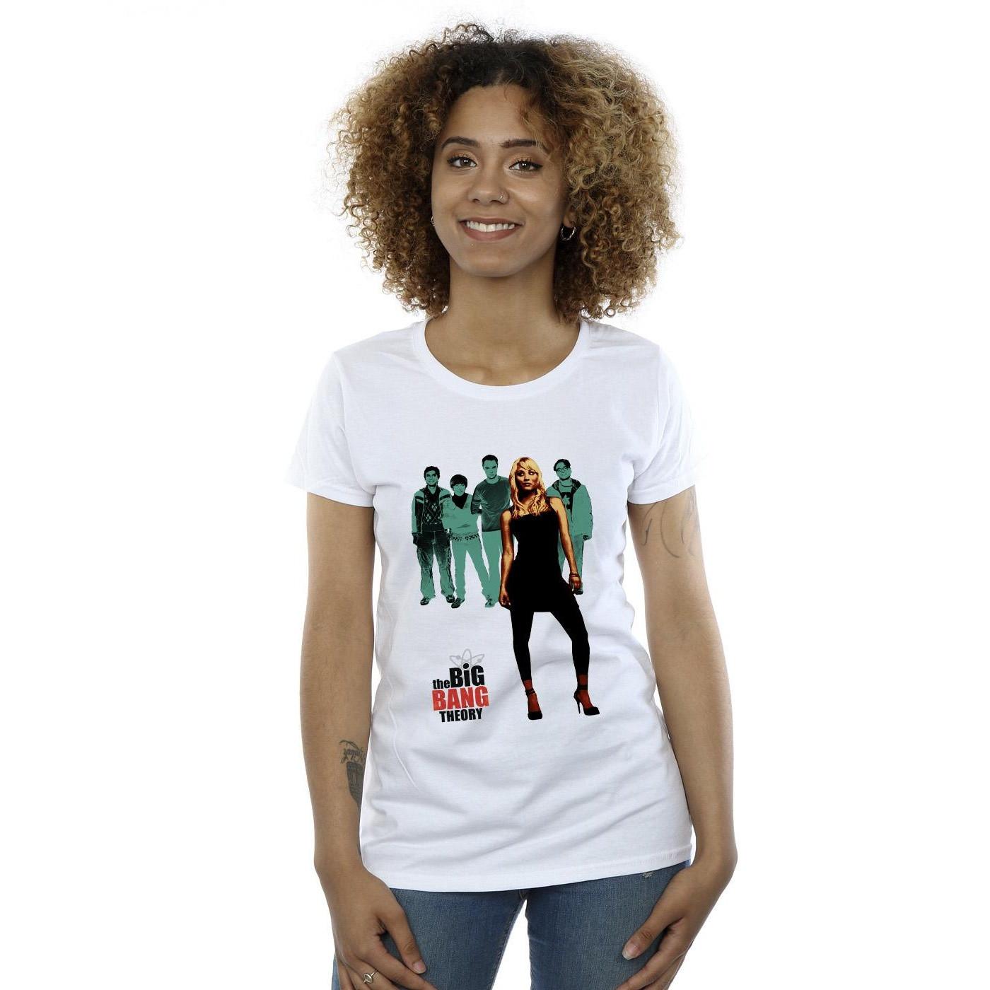 The Big Bang Theory Penny et les Garçons T-Shirt Imprimé  