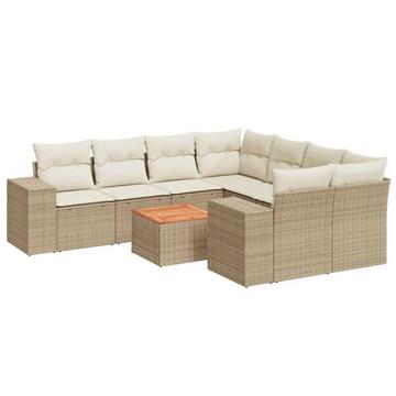 Garten sofagarnitur poly-rattan