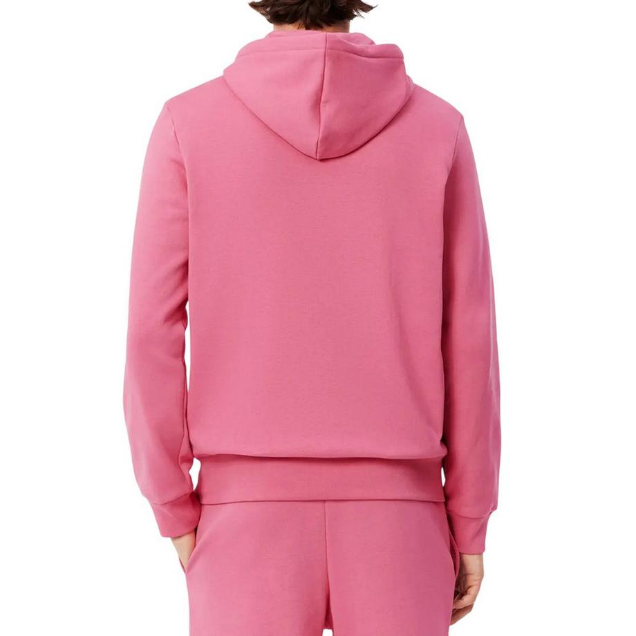 LACOSTE Felpa Con Cappuccio E Zip Intera Lavorato A Maglia  