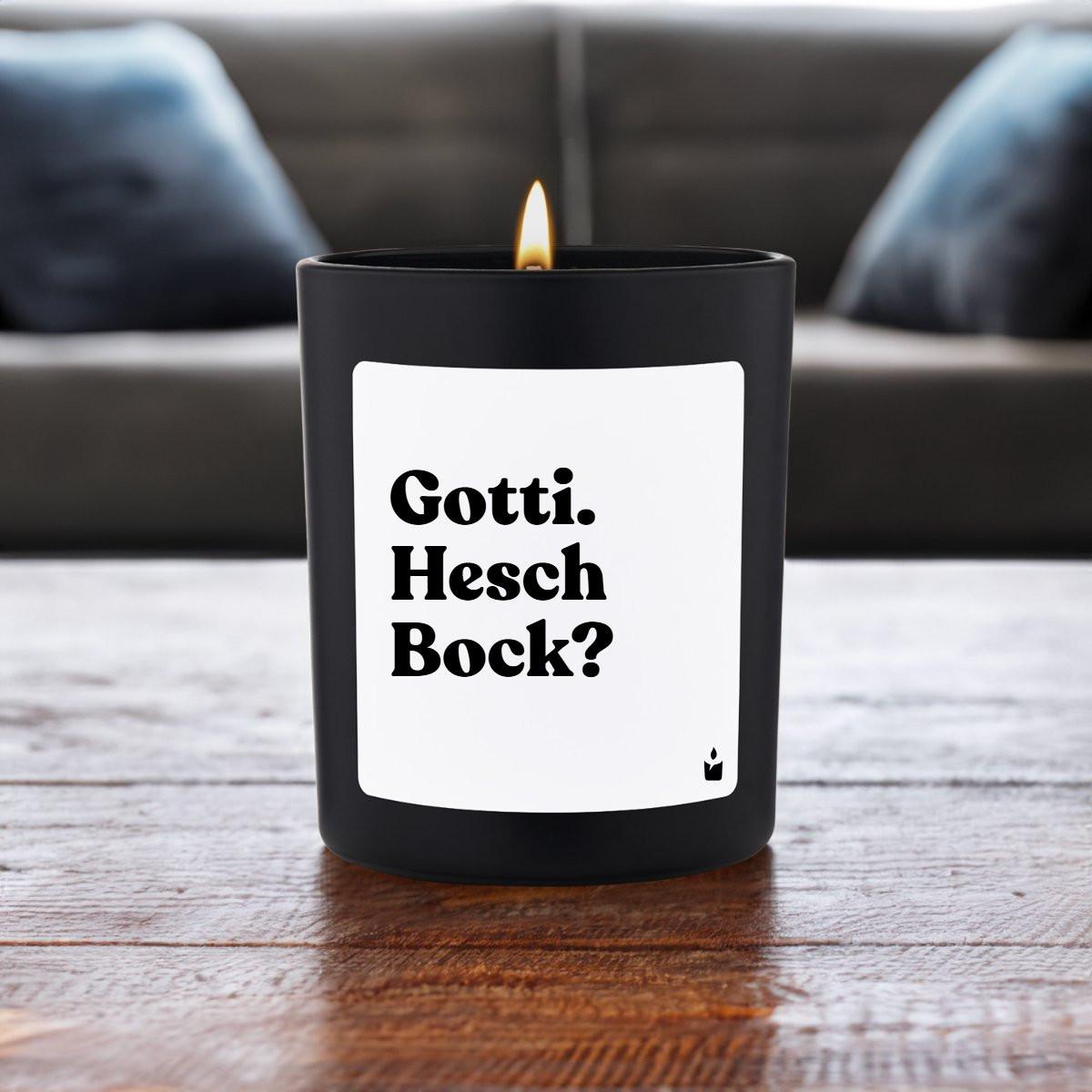 CandleHand Bougie Parfumée Woody Gotti. Hesch Bock?  
