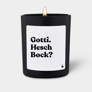 CandleHand Bougie Parfumée Woody Gotti. Hesch Bock?  