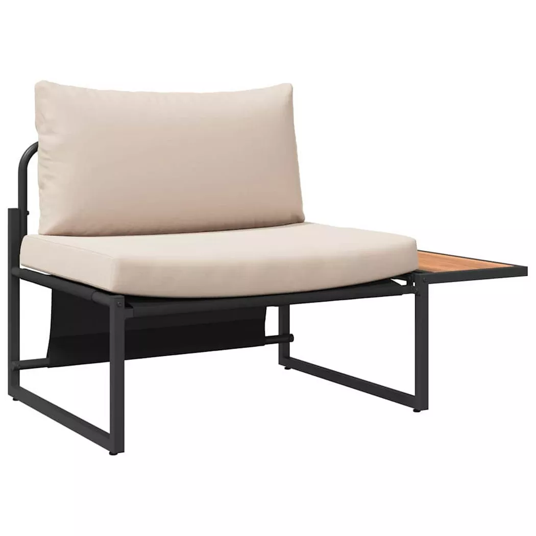 Set Da Pranzo Per Giardino 2 Pcs Talpa Acciaio - Vidaxl