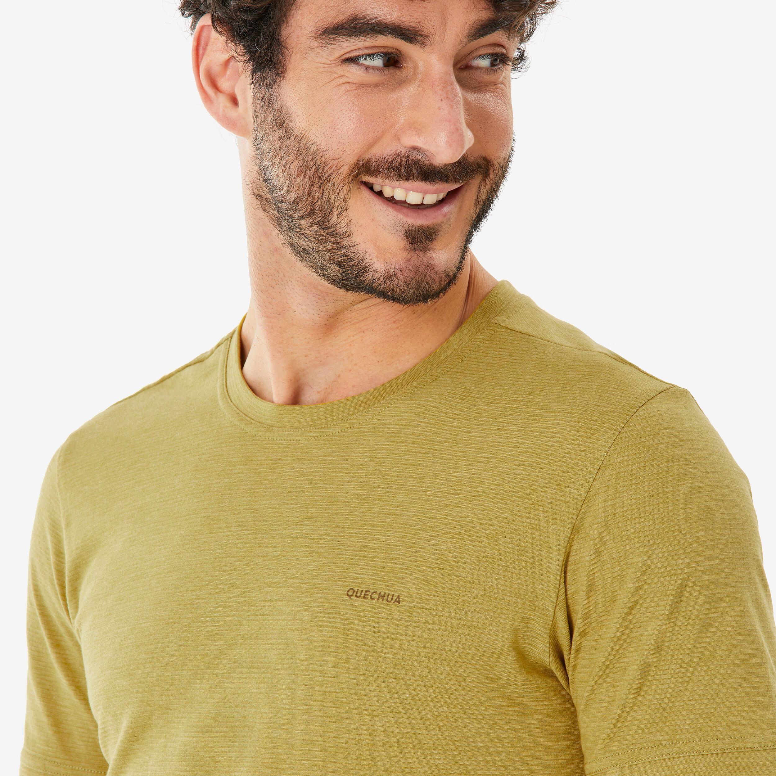 QUECHUA  Kurzarmshirt  Naturwandern Baumwolle 