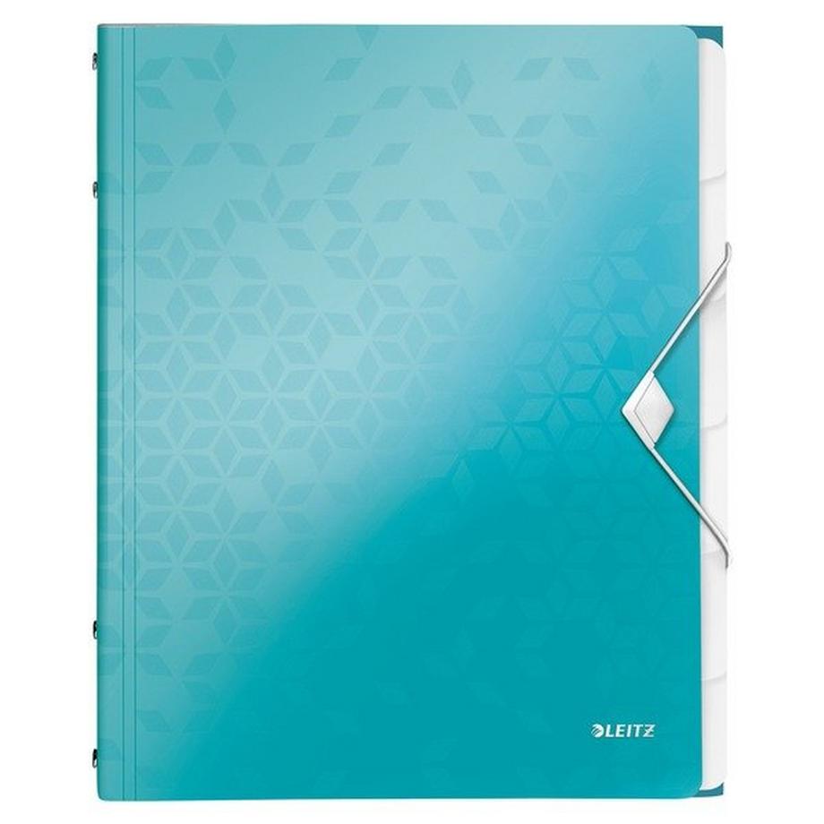 LEITZ Ordnungsmappe WOW PP A4 46330051 blau 6-teilig