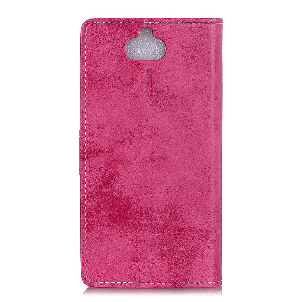 Cover-Discount  Sony Xperia 10 Plus - Vintage Leder Hülle In Wildleder Optik 