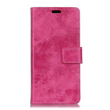 Sony Xperia 10 Plus - Cuir Vintage Coque Aspect Daim