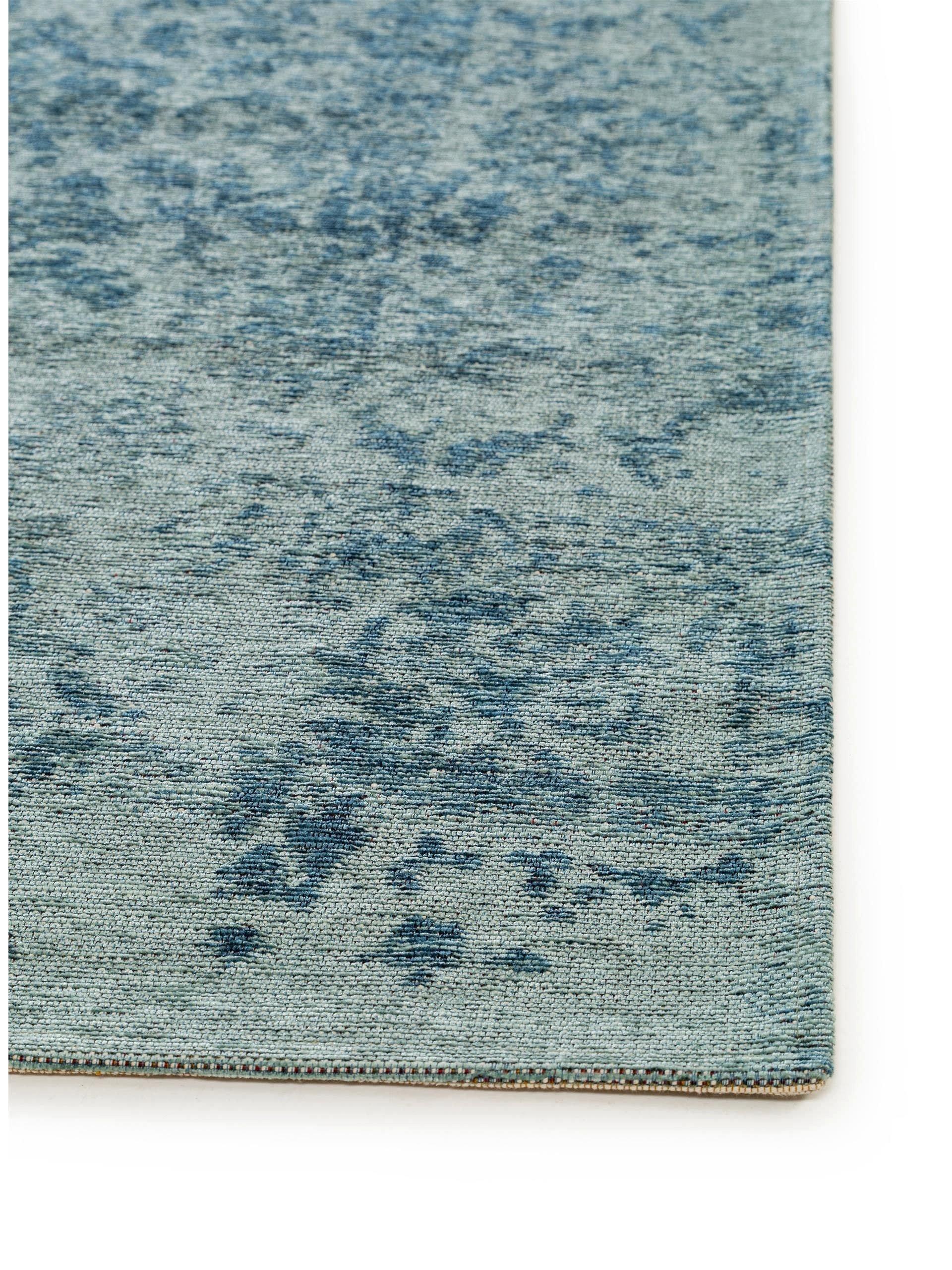 Benuta Tapis tissé à plat Tosca Bleu  