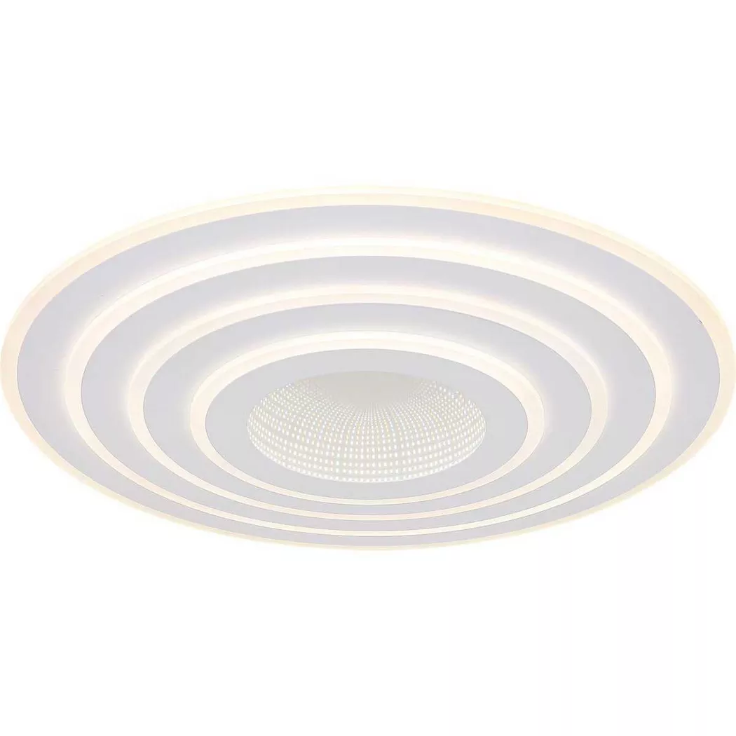 mutoni light – Deckenleuchte Jocelyn Metall weiss matt rund LED 70, One Size