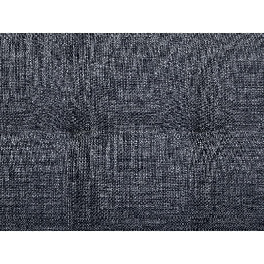 Beliani Ottomane aus Stoff Klassisch ABERDEEN  