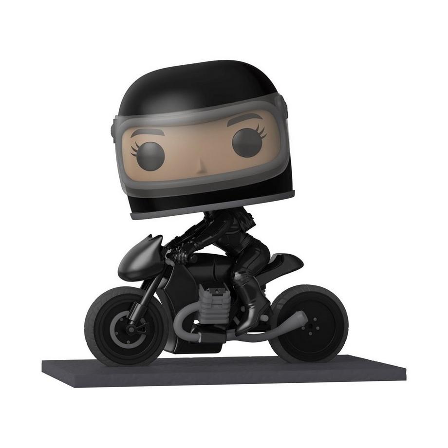 Funko  Figurine  Pop Rides The Batman Selina Kyleâ„¢ on Motorcycle 