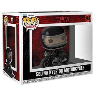 Funko  Figurine  Pop Rides The Batman Selina Kyleâ„¢ on Motorcycle 