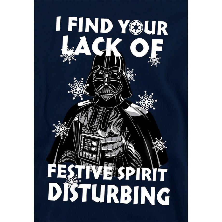 STAR WARS  Sweat À Capuche Noël Motif Dark Vador Lack Of Spirit 