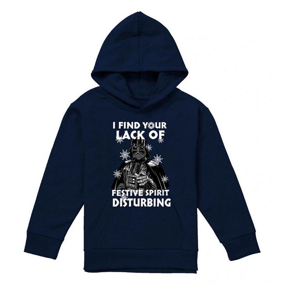 Sweat À Capuche Noël Motif Dark Vador Lack Of Spirit