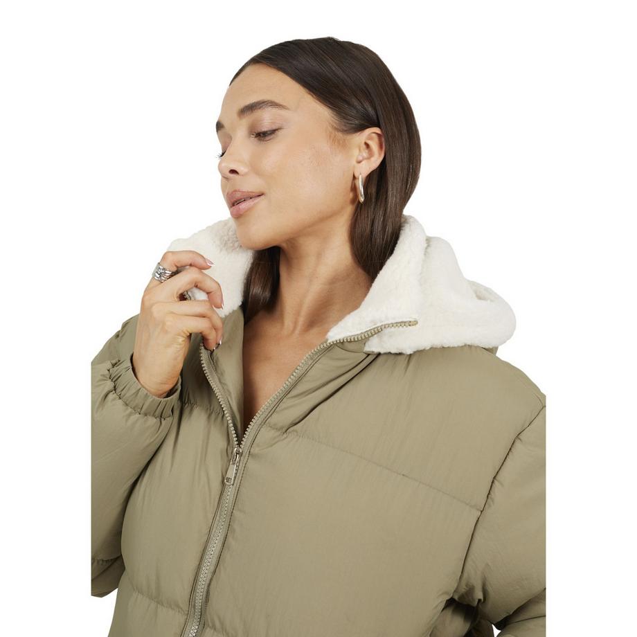 Brave Soul Piumino Anise Oversize Trapuntato  