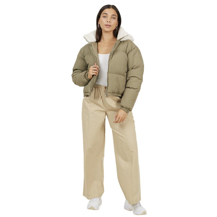 Brave Soul Piumino Anise Oversize Trapuntato  