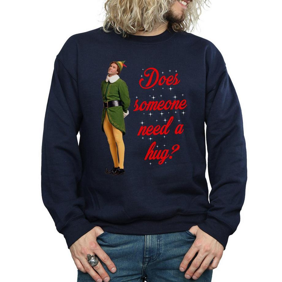 Elf Does Someone Need A Hug Sweatshirt  