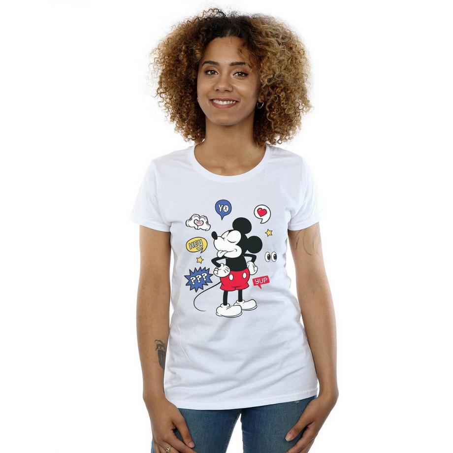 Disney Mickey Mouse T-Shirt Imprimé Graphique  
