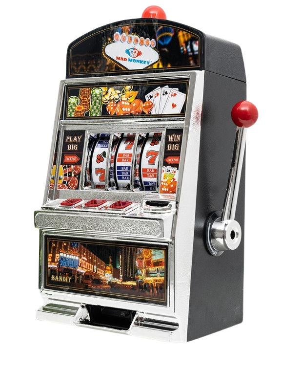 Mad Monkey  Slot Machine XL Machine à sous avec tirelire 