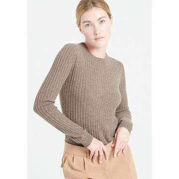 LILLY 16 Pull col rond - 100% cachemire