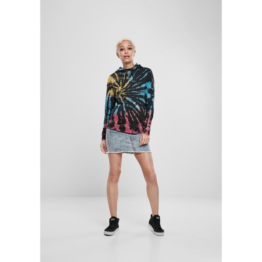 URBAN CLASSICS Sweatshirt à capuche Tie Dye  