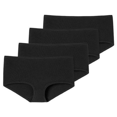 Schiesser Confezione da 4 Shorts in Cotone Biologico  