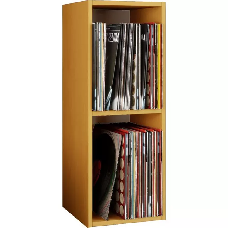VCM Holz Schallplatten LP Stand Regal Archivierung Ständer Aufbewahrung Platto 2fach online kaufen MANOR
