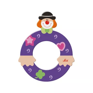 Buchstaben Clown O