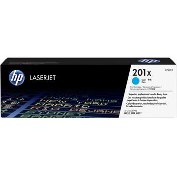 HP Toner-Modul 201X cyan CF401X CLJ Pro M252/MFP277 2300 S.