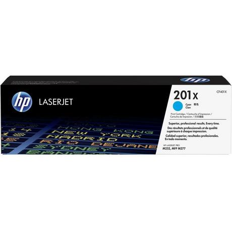 Hewlett-Packard  HP Toner-Modul 201X cyan CF401X CLJ Pro M252/MFP277 2300 S. 
