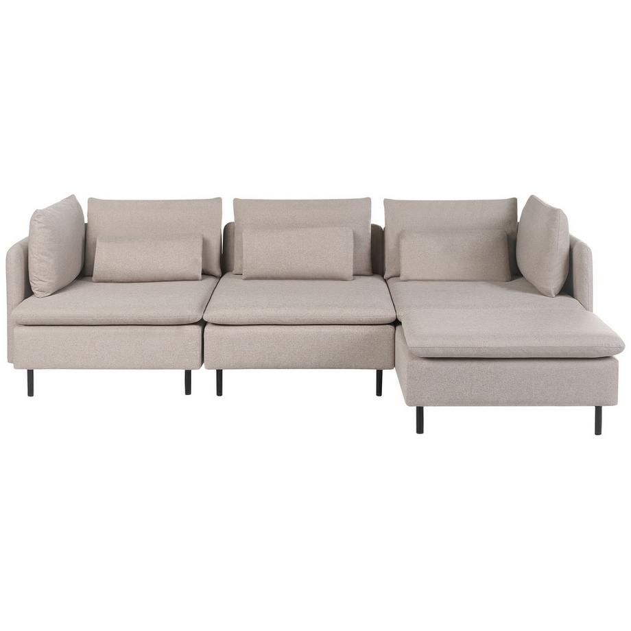 Canapé d'angle gauche en Tissu  EGERIS