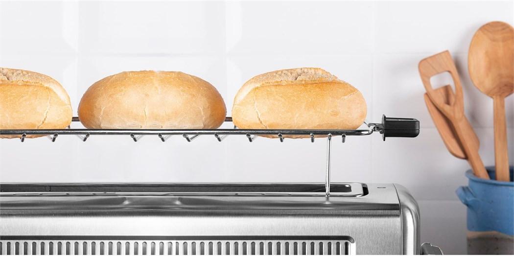 Gastroback Design Toaster Advanced 4S 1100W, 7 Stufe, 4 Funktionen, Krümelfach  