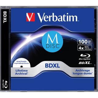 Verbatim  Verbatim MDISC Lifetime archival BDXL 100GB - Jewel case 1 pezzi 