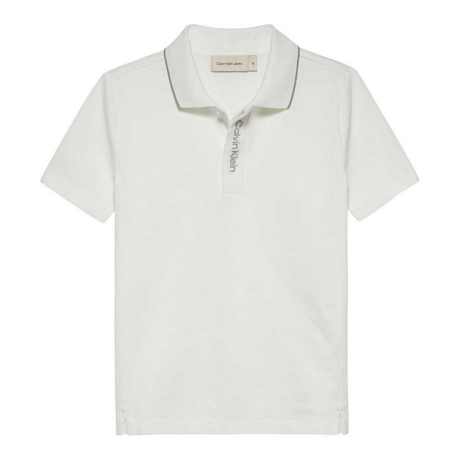 Maglietta Polo Logo Ricamato