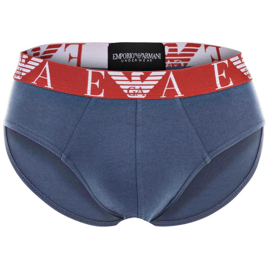 EMPORIO ARMANI Bold Monogram Slips 3er Pack  