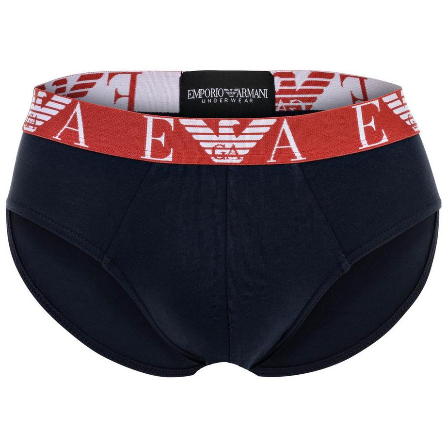 EMPORIO ARMANI Bold Monogram Slips 3er Pack  