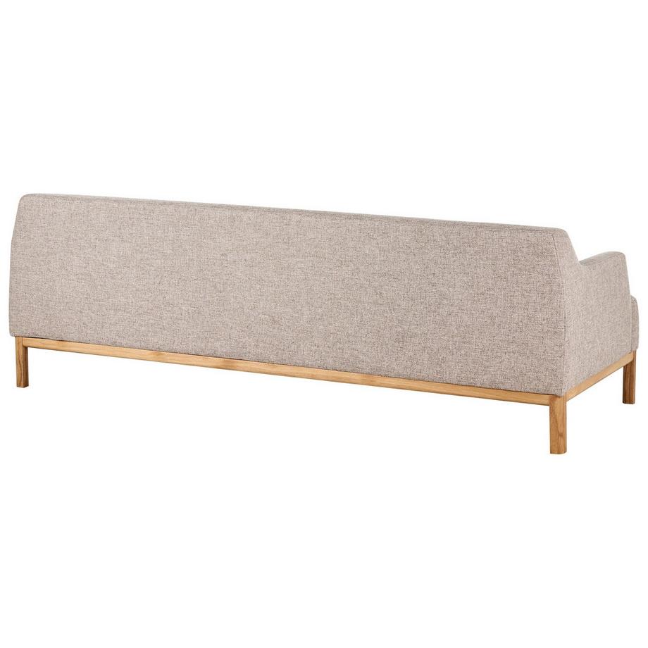Beliani Canapé 3 places en Tissu Scandinave SOSJO  