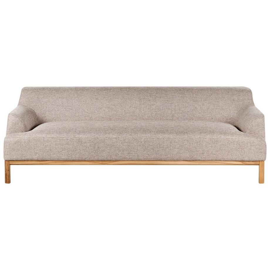 Beliani Canapé 3 places en Tissu Scandinave SOSJO  