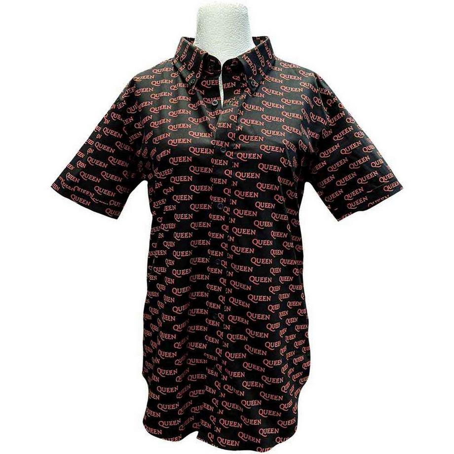 Camicia Logo Stampa Su Intera Superficie