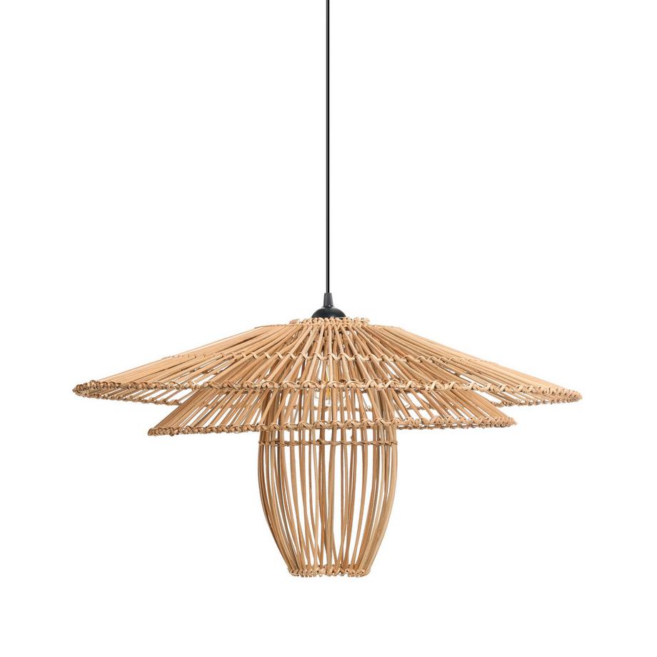 Hängelampe aus Rattan  BOTIJAS