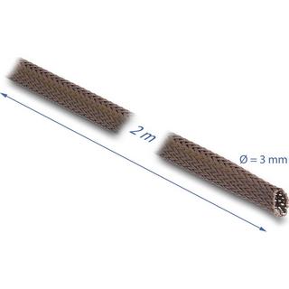 DeLock  Geflechtschlauch nagerfest 