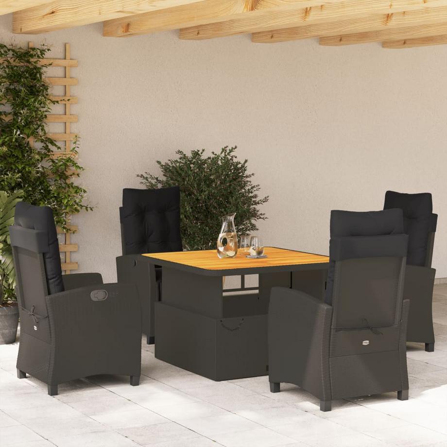 VidaXL Garten essgruppe poly-rattan  