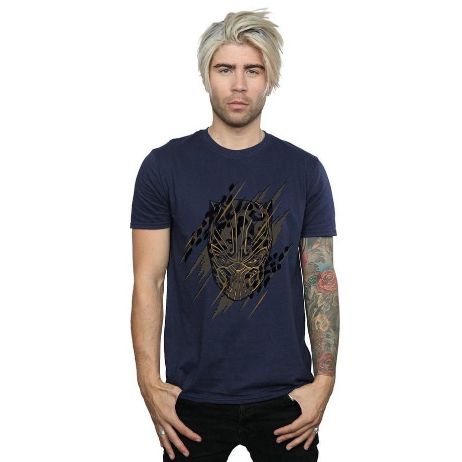 MARVEL Black Panther Mask Graphic Print T-Shirt  