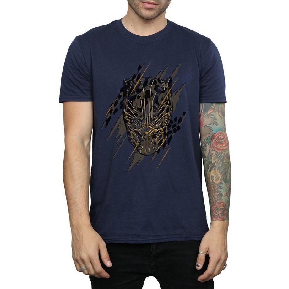 MARVEL Black Panther Mask Graphic Print T-Shirt  
