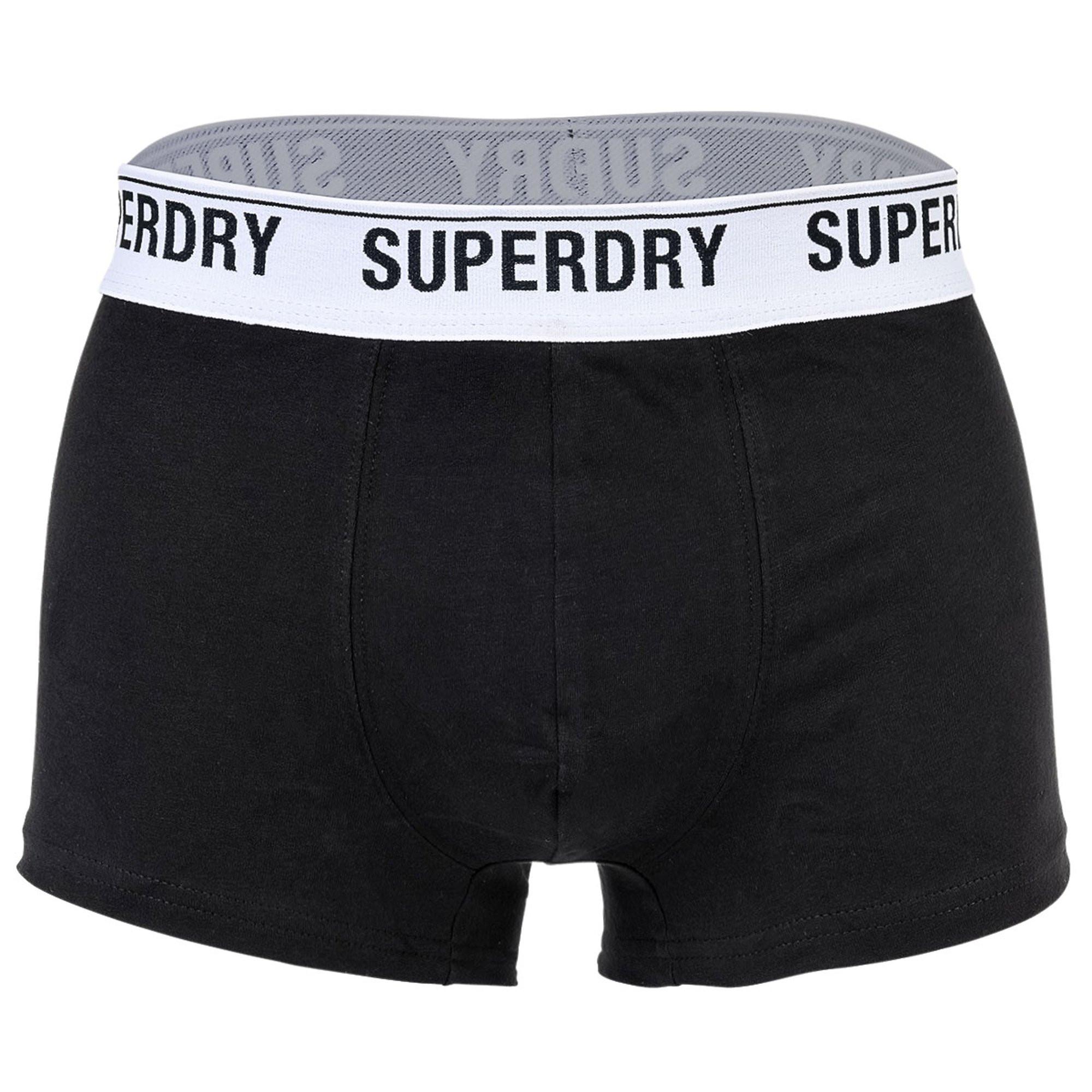 Superdry  Boxer  Paquet de 3 Confortable à porter-TRUNK MULTI TRIPLE PACK 