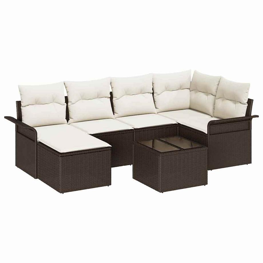 Ensemble de meubles d'extérieur poly rattan