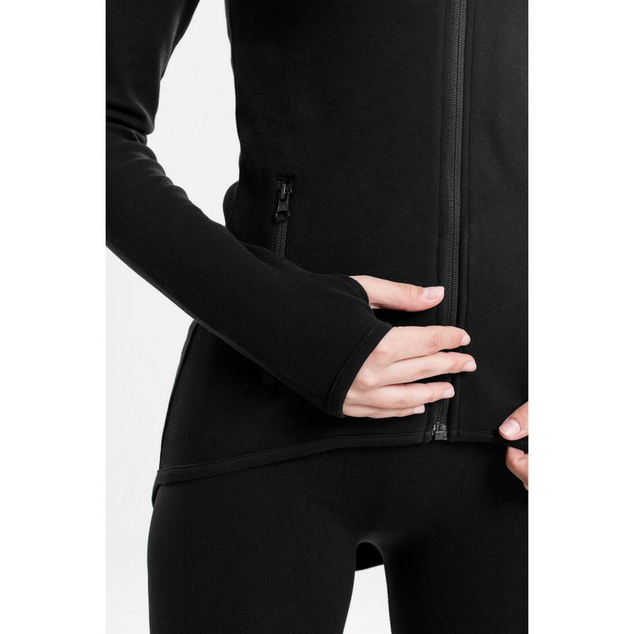 URBAN CLASSICS  hoodie damen urban classic athletic interlo zip 