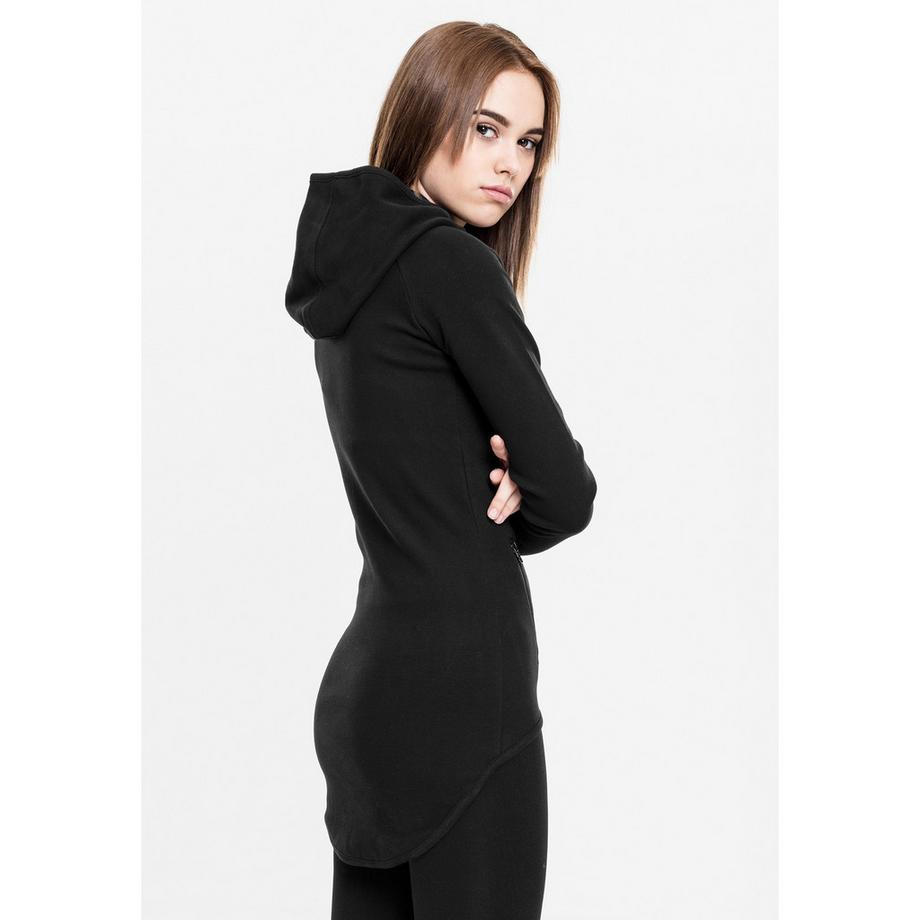 URBAN CLASSICS  hoodie damen urban classic athletic interlo zip 