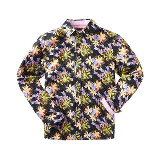 Joe Browns Neonblumen Print Kragenhemd  