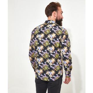 Joe Browns Neonblumen Print Kragenhemd  