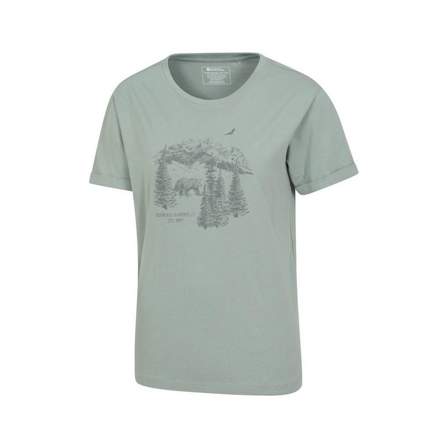 Mountain Warehouse T-Shirt Motif Montagne  